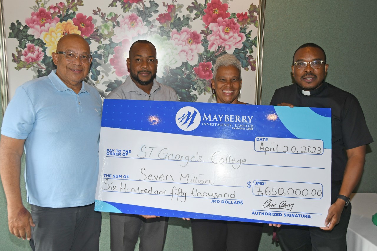 The Mayberry Foundation is proud to donate $7,650,000 to the St. George’s College Scholarship Fund! We believe in the power of education and are committed to supporting our future leaders.